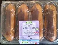 Mängden socker i Chocolate Eclairs