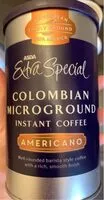 Mängden socker i Colombian microground instant coffee Americano