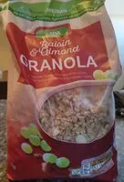 Mängden socker i Raisin & almond granola