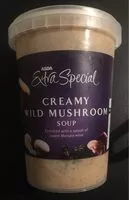 Mängden socker i Creamy Wild Mushroom Soup