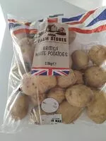 Mängden socker i British White Potatoes