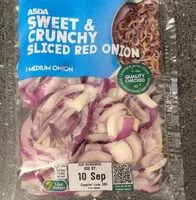 Mängden socker i Sweet & Crunchy Sliced Red Onion