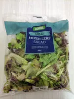 Mängden socker i Mild and crisp mixed leaf salad