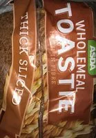 Mängden socker i Wholemeal toastie