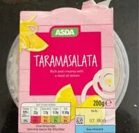 Mängden socker i Taramasalata