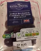 Mängden socker i Apple balsamic Binéfar infused beetroot