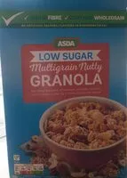 Mängden socker i Multigrain nutty granola