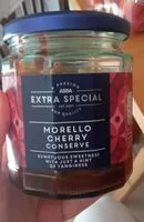 Mängden socker i Morello cherry conserve