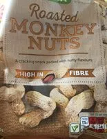 Mängden socker i Roasted monkey nuts