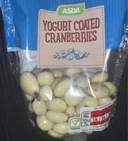 Mängden socker i Yogurt Coated Cranberries