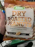 Mängden socker i Dry roasted peanuts