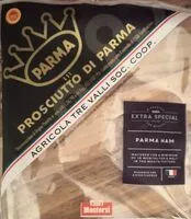 Mängden socker i Prosciutto di Parma