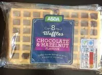 Mängden socker i Waffles chocolate & hazelnut flavour
