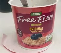 Mängden socker i Free from porridge