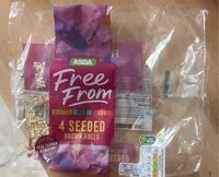 Mängden socker i 4 Seeded Brown Rolls