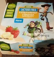 Mängden socker i Lactose free greek yogurts