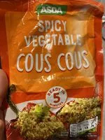 Mängden socker i Spicy vegetable couscous