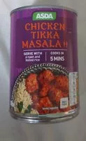 Mängden socker i Chicken tikka masala