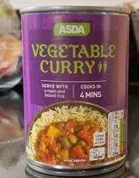 Mängden socker i Vegetale Curry