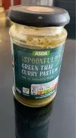 Mängden socker i Green Thai Curry Paste