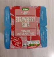 Mängden socker i Strawberry soya yogurt alternative