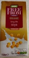 Mängden socker i Organic long life soya drink unsweetened