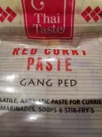 Mängden socker i Red curry  paste