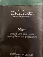Mängden socker i mint hot chocolate sachet