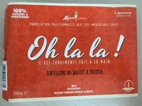 Mängden socker i Tortelloni au basilic & ricotta