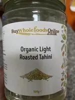 Mängden socker i Organic light roasted tahini