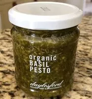 Mängden socker i Organic basil pesto