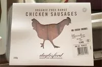 Mängden socker i Organic free range Chicken sausage
