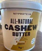 Mängden socker i Cashew Butter