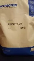 Mängden socker i Instant oats sans arôme