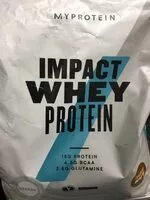 Mängden socker i Impact Whey Protein Chocolat Noix