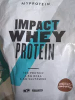 Mängden socker i Impact Whey Protein, Cremige Schokolade