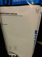 Mängden socker i Impact Whey Unflavourrd