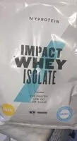 Mängden socker i Impact whey isolate proteine