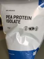 Mängden socker i MyVegan Pea Protein Isolate