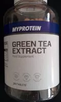 Mängden socker i MyProtein Green Tea Extract 360 tablets
