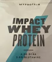 Mängden socker i Impact Whey Protein (sample) - Vanilla - 25G