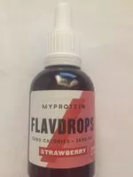 Mängden socker i Flavdrops - 50ML - Erdbeere