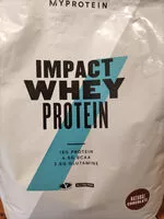 Mängden socker i Impact Whey Protein, Natural Chocolate