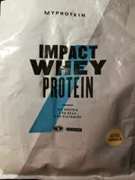 Mängden socker i Impact whey protein natural vanilla