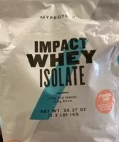 Mängden socker i Impact whey isolate