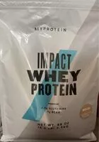 Mängden socker i Impact whey protein