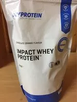 Mängden socker i My Protein Impact Whey Choc Orange 1000G