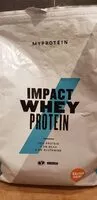 Mängden socker i Impact Whey Protein MyProtein