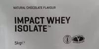 Mängden socker i Impact Whey Isolate, Natural Chocolate, 5KG