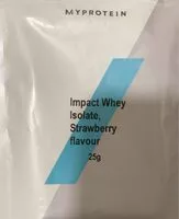 Mängden socker i My protein impact whey isolate